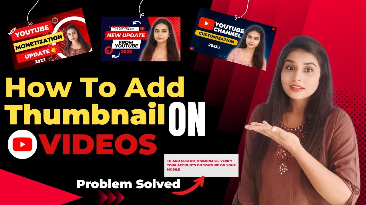 How To Add THUMBNAIL With Your ANDROID PHONE ? 📱| 2023 - YouTube