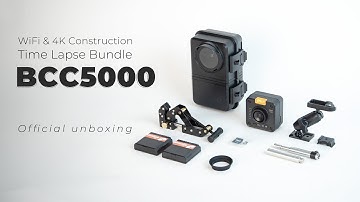 BCC5000｜Official Unboxing | Wi-Fi & 4K Time Lapse Camera