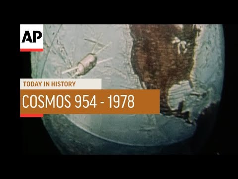 Cosmos 954 Disintegrates - 1978 | Today In History | 24 Jan 19 - YouTube