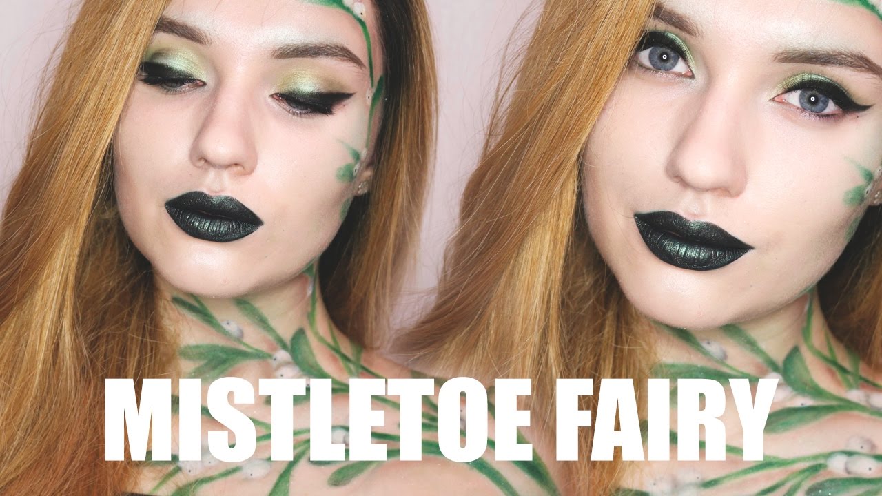 CHRISTMAS MISTLETOE ELF - Holiday Make Up Tutorial