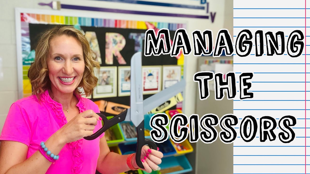 ✂️ Managing the Scissors- Teaching Students to Cut, Scissor
