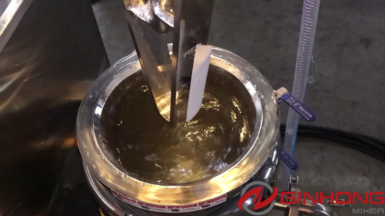 RX-5L lab vacuum homogenizer mixer for making semi solid dosage forms