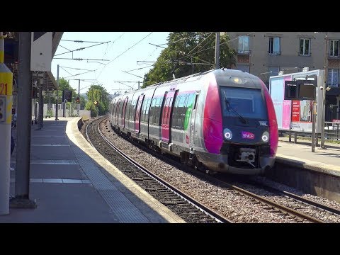 [4K Paris] Tram + Train - Puteaux