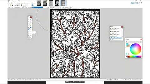 Paint.net - tutorial - Using a computer for coloring in