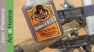 How To Use Gorilla Glue  Fix A Machete Shovel Handle