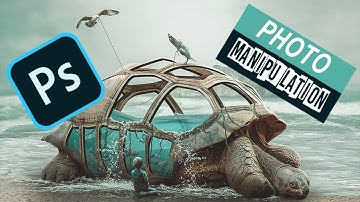 Photo manipulation tortoise photoshop