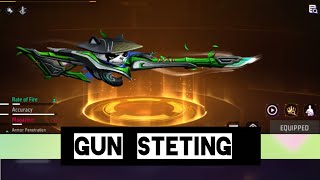 Free fire gun steting the shot gun and sniper like and subscribe