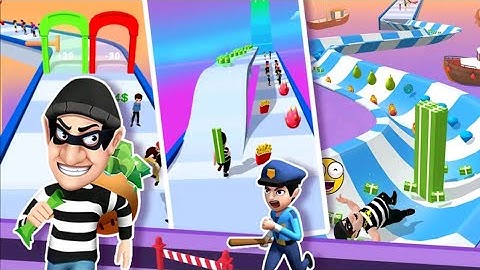 Thief and Run 3D - All Levels Gameplay Android, iOS ( Walkthrough)