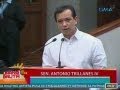 UB: Sen. Trillanes, nag-walk out matapos makasagutan si Sen. Pres. Enrile