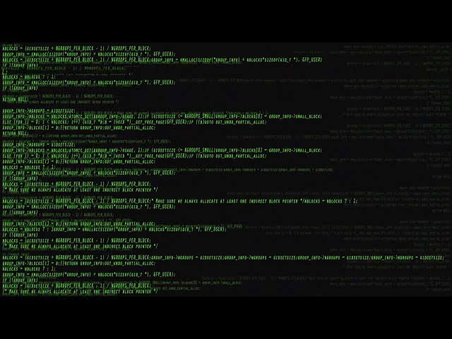 Green Hacker Screen Background Full HD 60 FPS 1 Hour class=