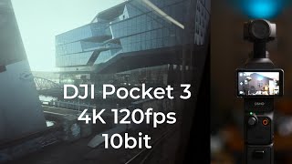 DJI Osmo Pocket 3 - 4K 120fps 10 bit Cinematic Video in Amsterdam | Freewell DJI Mini 3 Pro Filters