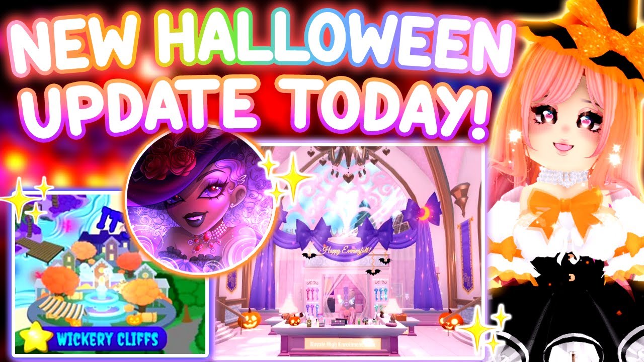 ⚠NEW UPDATE TODAY!! WICKERY CLIFFS SOON? HALLOWEEN SETS! ⭐Royale High ...