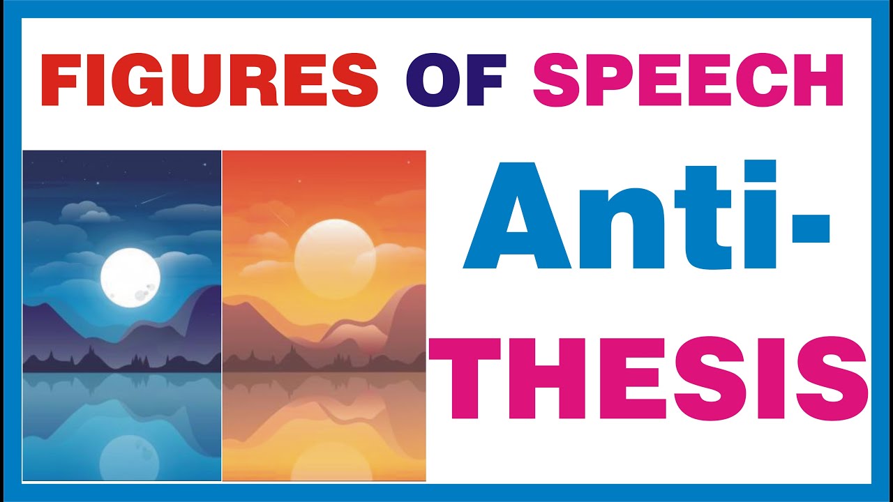 what is antithesis part of speech