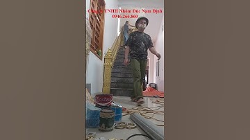 ✅ Lắp đặt cầu thang nhôm đúc tại Nghệ An