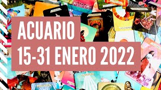 ACUARIO HOROSCOPO SEGUNDA QUINCENA ENERO 2022 - BACK TO THE BASICS