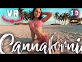 VR 3D BIKINI MODEL ON THE BEACH - CANNAFORNIA GIRLS - VIRTUAL REALITY VIDEO IN 180