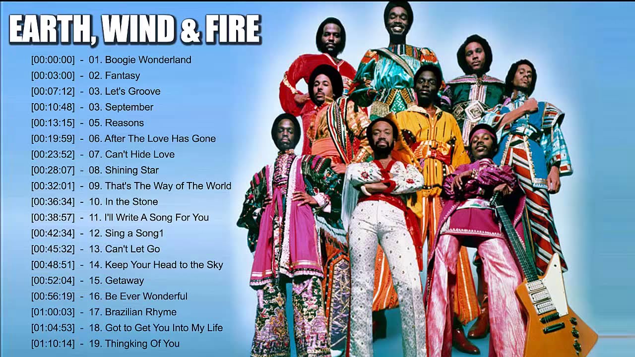 earth wind and fire tour song list