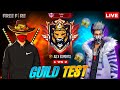 FREE FIRE MAX - LIVE 1 VS 2 GUILD TEST ESPORTS MODE CLASH SQUAD || AS X ESPORTS