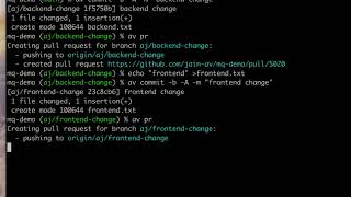 Manage Stack PRs with AV CLI screenshot 1