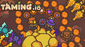 Taming.io - We build big base and “TNT” clan totem base at big gold!