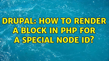 Drupal: How to render a block in php for a special node id?