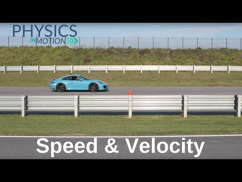 What Are Speed And Velocity | Physics In Motion