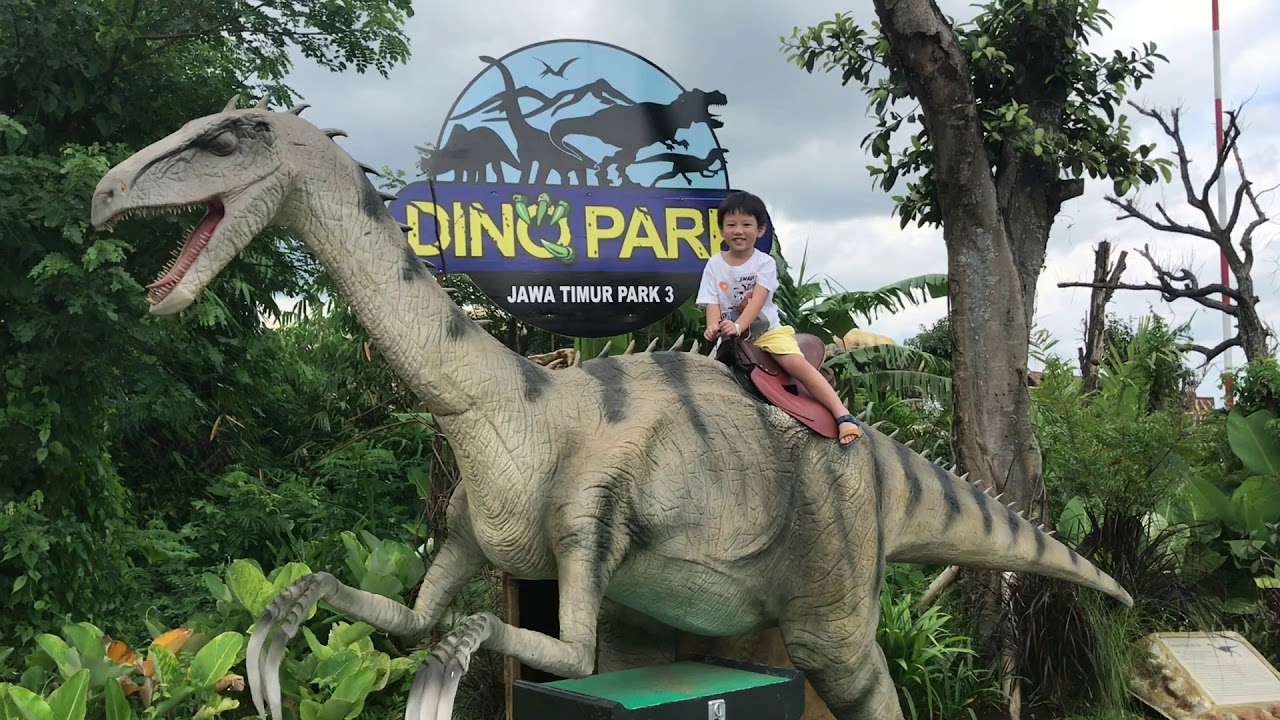 Dino Park Jatim Park 3 Batu Malang December 2017 Youtube