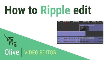 Edit videos faster with Ripple (Olive)