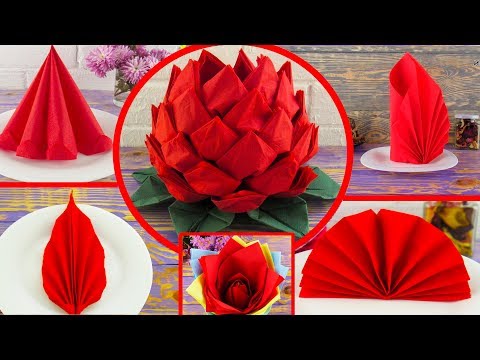 Видео: Как да украсим салфетки със свежи цветя за празник