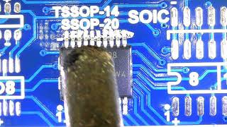 Ssop 20-Pin Hot Air Soldering