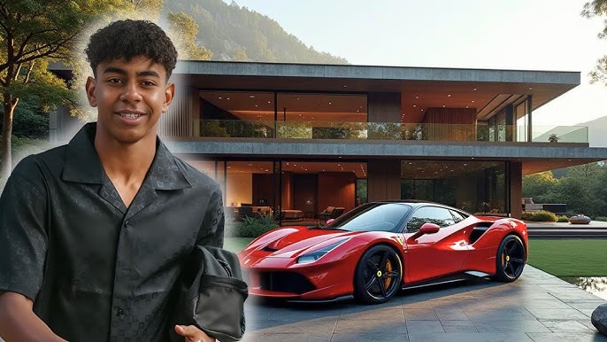 LAMINE YAMAL le regala una casa a la anciana que lo cuidó cuando era niño. ¡Te emocionará! - YouTube