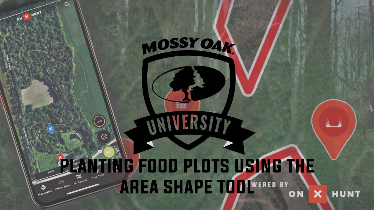 Using OnX Hunt to Plant Food Plots | Mossy Oak University x OnX Hunt