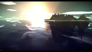 A Sunset rendered by REGEN Graphics Engine