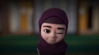 Voxels Media Production Islamic Cartoon Animation | أفلام كرتون إسلامي للأطفال فتاة محجبة  تصلي