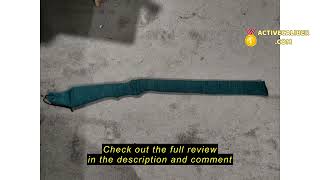 Review GUGULUZA 4-Pack Thick Gun Socks for Storage Rifle and Shotguns with or without Scope, Silicon