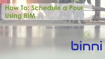 binni Concrete: How to Schedule a Pour Using BIM
