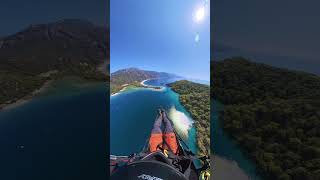 ¡ME CAIGO AL AGUA! 😱 Ölüdeniz #paragliding #ölüdeniz