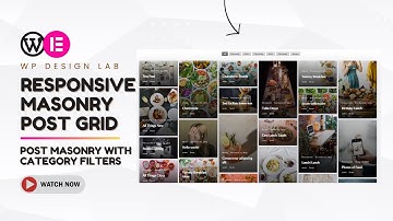 Responsive Masonry Post Grid in WordPress | Free Post Grid Plugin