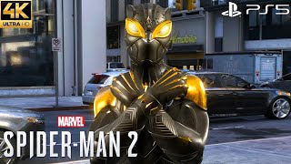Marvel's Spider-Man 2 PS5 - Forever Suit Free Roam Gameplay (4K 60FPS)