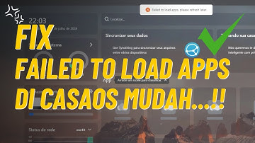 Failed to Load apps casaos fix | Cara Mengatasi Error ‘Failed to Load Apps’ di CasaOS | Fix Permanen
