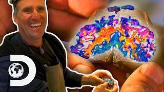 Splitting Opal Increases Its Value Over 1400%! | Outback Opal Hunters