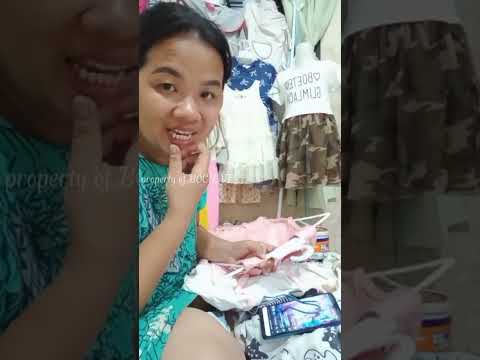 Mamah semok live jualan baju 2