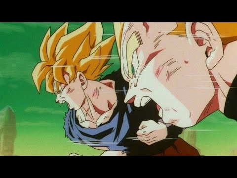 دراغون بول غوكو و فيجينا ضد كولر الربوت قتال كامل ومترجم 