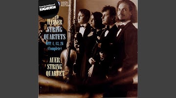 String Quartet in E-flat major Op. 4 II. Allegretto. Vivo e grazioso