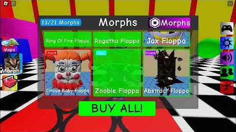 Circus Baby Floppa (Find The Floppa Morphs)