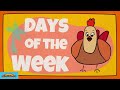 Days of the Week | Kid Song & Nursery Rhyme
