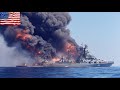 2 Minutes ago!  Russia and China join forces! US aircraft carrier sunk in attack.