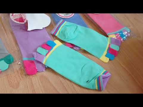 Women Five Finger Toe Yoga Pilates Sport Running Cotton Ankle Socks,Womens Toe Socks Ladies Five