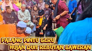 Exciting Door Cross  Rain Money Scramble Saweran