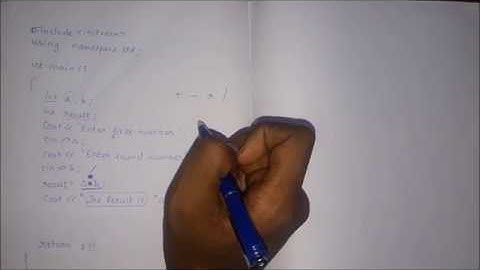 C++ program to find Sum, Difference, Product and Divison of two numbers | C++ basics